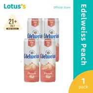 Edelweiss Peach Wheat Beer 320ml x 4cans