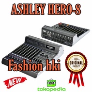 MIXER ASHLEY HERO-8 HERO8 HERO 8 / 8 CHANNEL ORIGINAL ASHLEY