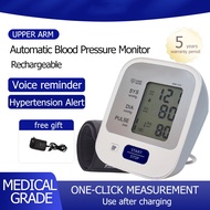 BP Blood Pressure Monitor Powered Automatic Digital Blood Pressure Monitor with Heart Rate Pulse