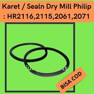 Karet Seal Mounting Mill/Bumbu Blender Philips HR-2061 2115 2071 2116