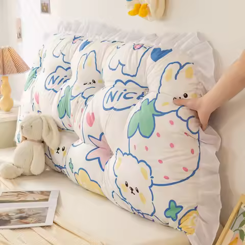 Bedroom Cute Tatami Long Pillow Dakimakura Lounge Sofa Cushion Headboard Body Pillow Bedside Backres