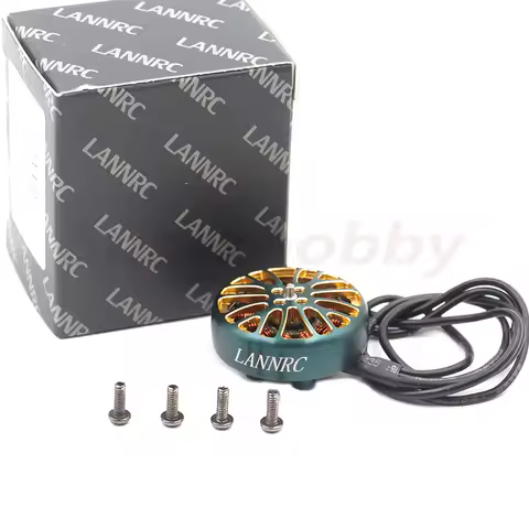 LANNRC 2004 Plus 1800kv 2500kv 3000kv 3-6S Lipo Brushless Motor 2.5mm Shaft 12N14P Suitable for FPV 