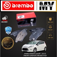 FORD FIESTA (2008 - 2017) CERAMIC FRONT  BRAKE PAD  BREMBO