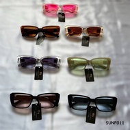 Fashion Sun Shades Sunglasses for Adults with Free Pouch Available in 7 Colors SUNF011