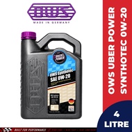 OWS Uber Power Synthotec Sae 0W20 Fully Synthetic Engine Oil 4L For Toyota/ Perodua/ Proton/ Honda