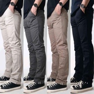 TERLARIS CELANA PRIA CHINO Slim fit Panjang Kerja kantor Santai Liburan Cowok Gentleman 27 - 38