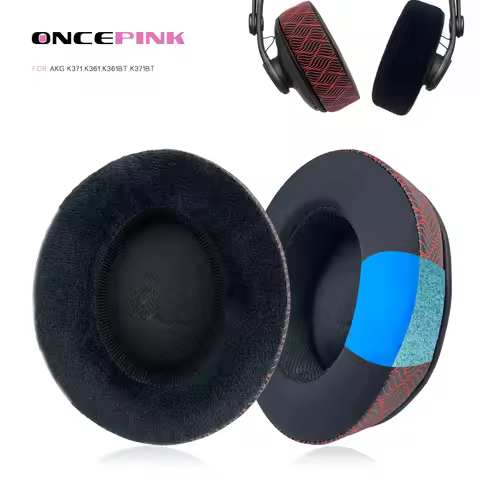 Oncepink Replacement Ear Pads for AKG K371,K361,K361BT,K371BT Headphone Cooling Gel Cushion Temperat