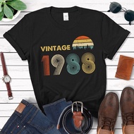 T Shirt 1988 34Th Classic Retro Birthday Gift Male 34 Years Old 80S