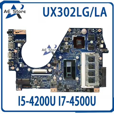 For ASUS UX302LG UX302LA UX302L Mainboard UX302 i3 i5 i7 ZenBook UX302LB UX302LC UX302LD UX302LAR UX