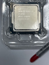 CPU ชิปประมวลผล INTEL i7 6700 มือสองสภาพดีใช้งานปกติแถม ซิลิโคน1หลอด