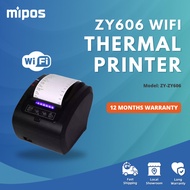 Thermal Receipt WIFI Printer / 80mm Thermal Receipt Printer / USB + LAN + WIFI  / POS System Printer