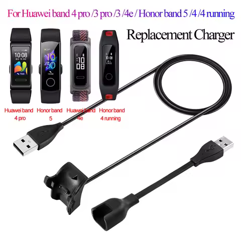 Smart Watch Replacement Charger USB Charging Dock Charger Cable Cradle For Huawei Band 4 3 2 pro 4e 