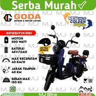 Ready- Super Promo!!! Sepeda Listrik E-Bike Gd 146D Golden