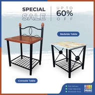 PROMOSI Clearance Stock Hi Season Console Table / Bedside Table / Meja Study Desk Meja Berlajar / Me