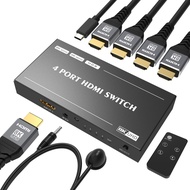 Hdmi Four In One Out 8K/60Hz Switcher Support 4K/120Hz HDMI2.1 Switcher 4x1