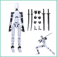 3D Printed Action Figure 3D Printed Robot Multi Jointed Movable Full Body Activity Robot Creative De