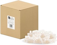 Size 000 Empty Capsules - Clear Gelatin - 1000 Count Box - Fits Capsule Machine Filling Tray - Joine