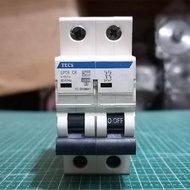MCB TECS EP06 C6 2P MCB 2 Pole 6 Ampere