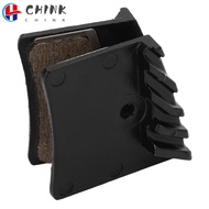 CHINK 2 Pairs Bike Disc Brake Pad, Black Sturdy Electric Scooter Brake Pads, with Aluminium Wing for