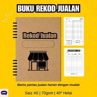 Buku Rekod Jualan / Sales Record Book / Sales Record / Small Business / Sales Tracker / Rekod Jualan