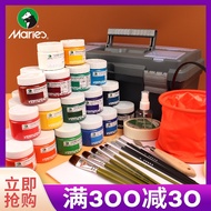 guache paintBrand Gouache Paint Set100MLMary24123618Color Gouache Poster Horsepower White Pigment Pr