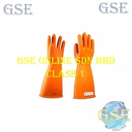 NOVAX CLASS 1 ELECTRICAL INSULATION RUBBER GLOVES NOVAX CLASS 1 (7,500V) SIZE 8 , 9 , 10