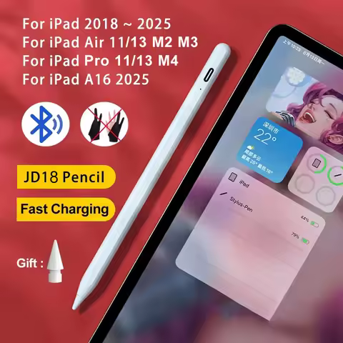 For Apple Pencil 2 1 For iPad Pencil Bluetooth Stylus Pen for iPad A16 Air 11 M2 M3 Pro 12.9 10.2 10