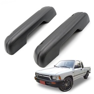 นวมดึงประตู มือจับประตูด้านใน L+R สีเทา จำนวน 2ชิ้น สำหรับใส่รถ Toyota Hilux Mighty-x LN85 MK3 โตโยต