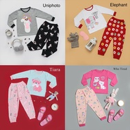 9th Girls' Sleepwear Pyjamas Kids Girls Pyjamas Set Girls Cotton Pajamas