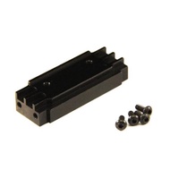1pcs Black Metal Beam for 1/14 Tamiya RC Truck Scania BENZ VOLVO MAN Diy Parts