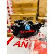 ORIGINAL BREMBO P34 BILLET BLACK RED LOGO 2POT BREMBO LUXURY CALIPER 100% MADE IN ITALY P2 P34