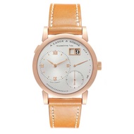 A. Lange & Söhne A. Lange & Söhne Lange 1 (Reference 101.032). A rose gold manual wind wristwatch wi