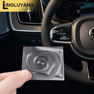 For Volvo XC60 XC90 S60 S90 V60 V90 steering wheel adhesive button stickers for interior decoration