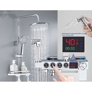 [🔥Free Delivery🚚🔥]with Decontamination shower set with rain shower shower set with mixer high pressu