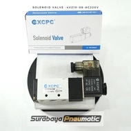 Solenoid Valve XCPC ~ 4V210-08-AC220V (Thread G1/4, AC220v)