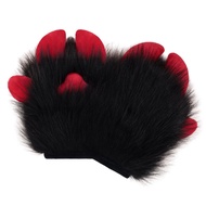 Plush furry Animal Costume Handmade Cosplay Costume fursuit Animal Claw Gloves Animal Costume Access