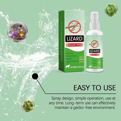 Gecko Repellents Spray 50ml Lizard Repellents Lavender Oil Gecko Spray Repel Repeller Control Pet Sa