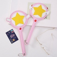 Anime Magic Wand Card Holder Wing Card Cover Cute Fairy Case Card Wand Transportation Y4k4