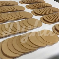 Clear Round Acrylic 2mm 3mm [1" 1.5" 2" 2.5" 3" 3.5"4'] 50pcs to 300pcs With Or W/o Hole