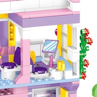 665PCS Building Blocks Compatible Lego Friends Heartlake Home House Bricks Toys For Girls Boys Children Model Sets