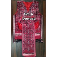 Baju Burung Dan Sirat Set