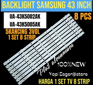 BACKLIGHT TV LCD LED SAMSUNG 43K5002AK UA 43K5005AK BACKLIGHT TV 43 INCH