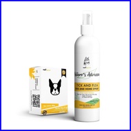 ✲ ✴ ✻ Vet Core+ Tick and Flea Spray with Free Vet Core Soap (Safe for Dogs and Cats)