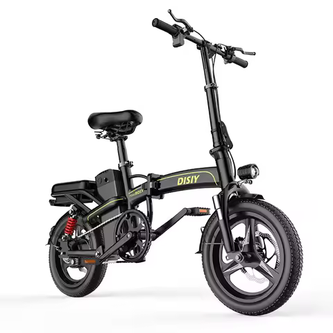 Clark is hot selling China Factory Sells 500w Small Fast Folding Electric Bike 48V 80km Adult 14-inc