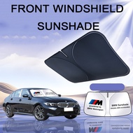 S/L 2 Sizes Thicker Foldable Car Front Windscreen Sunshade Vehicle Summer Thermal Insulation Curtain