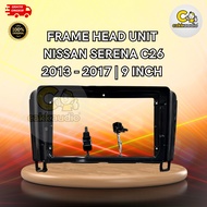 Nissan Serena C26 Android Head Unit Frame | 2013 - 2017 | 9 Inch