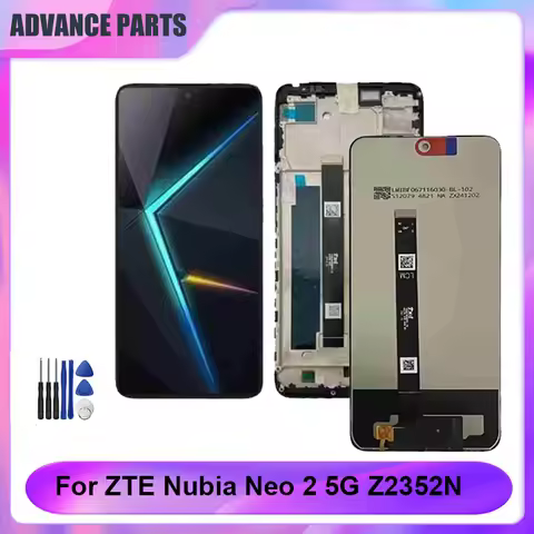 6.72" For ZTE Nubia Neo 2 LCD Z2352N Display Screen Touch Panel Digitizer For ZTE Nubia Neo 2 5G LCD