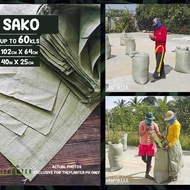 SAKO CHINA ( NEW ) (Up To 60 Kilos.) ORDINARY Sack Rice Storage Container / Trash Bin Basurahan