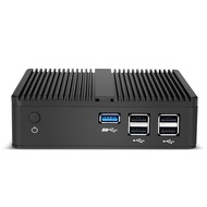 Cheap Fanless Mini PC Intel Celeron N2830 4GB/8GB RAM 64GB/128GB SSD 2.4G WiFi Gigabit Ethernet Supp