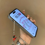 VivoY67 Phone Case Y67a/Y67L Love Cat and Mouse High-End Electroplating Silver Cartoon Female Male N
